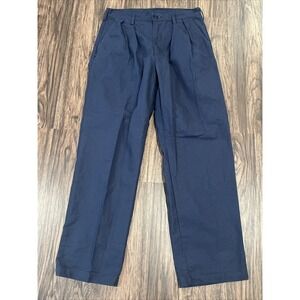 Freshjive made in usa streetwear baggy rave pants Mens size 32 Color Navy